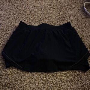 Black lululemon Skort